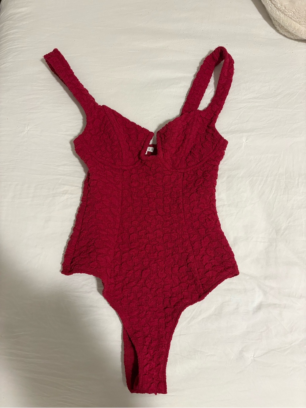 Astr Aria Bodysuit Rasberry